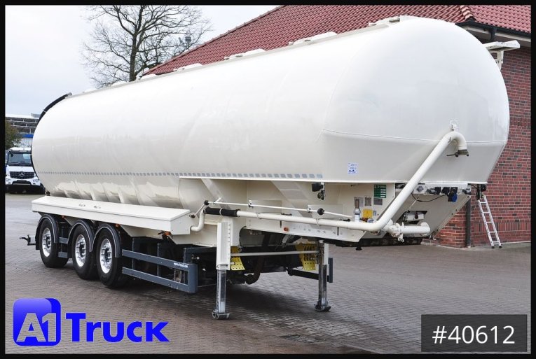 Feldbinder - Silo - Auflieger - Heitling, SDBH 54, 7 Kammern, Futter Feed Lenkachse, Alufelgen, 