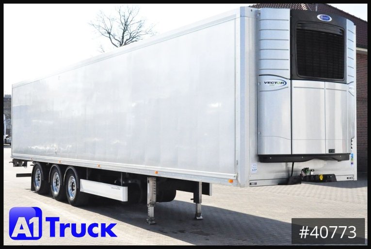 Schmitz - Kühlkoffer - Auflieger - Wüllhorst Vector 1950   Lenkachse Rolltor, 