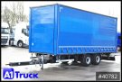 Wecon - Pritsche und Plane - Anhänger - Jumbo, verzinkt, Liftachse, Hubdach,  