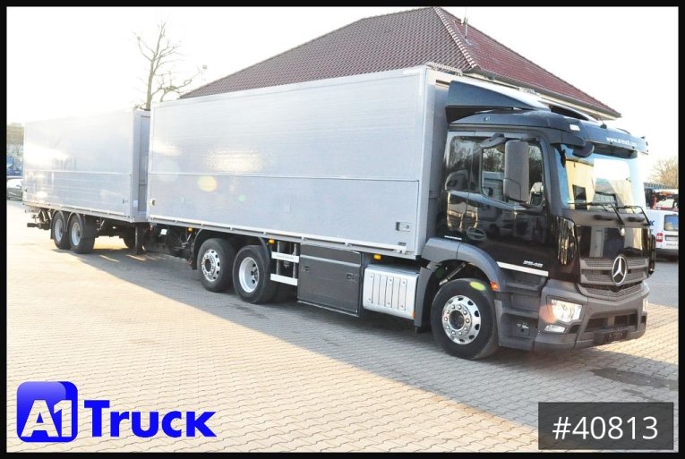 Mercedes-Benz - Koffer - LKW > 7.5 - Antos, 2546, Getränke, LBW, Lift-Lenkachse 