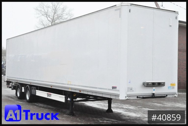 Talson - Koffer - Auflieger - F 1520, Möbelkoffer, Lenkachse, Tridec, LBW, verzinkt