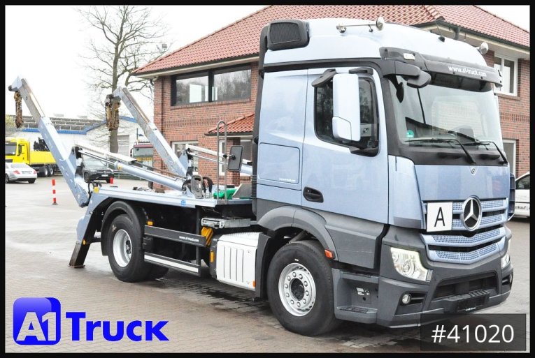 Mercedes-Benz - Absetzkipper - LKW > 7.5 - Actros 1848, BL  Meiller AK12T, Funk, 