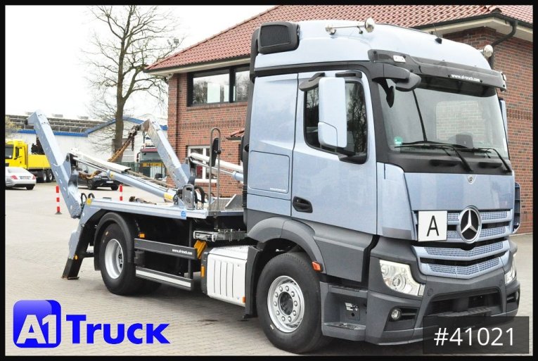 Mercedes-Benz - Absetzkipper - LKW > 7.5 - Actros 1848,  Meiller AK12T Funk Retarder Standklima