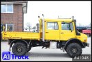 Unimog - Pritsche - LKW > 7.5 - U4000, 437/25 4x4, Pritsche, Doka, Allrad 6 Sitze, 