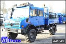 Unimog - Pritsche - LKW > 7.5 - 437/25 U4000, 4x4, Pritsche, Doka, 6 Sitze