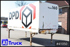 BDF 7,45 Koffer, Klapptische, Lager, Container, 