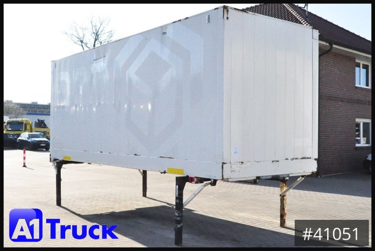 Krone - Koffer glatt - Wechselbrücken - WB BDF 7,45 Koffer, Klapptische,  2800mm innen