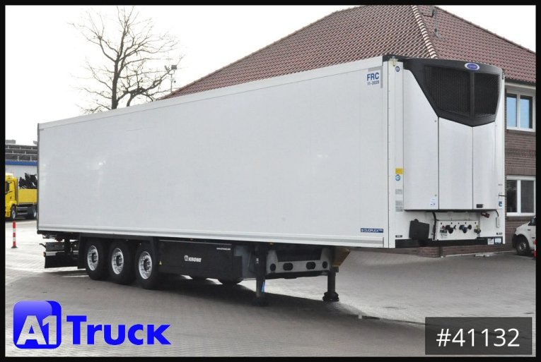 Krone - Kühlkoffer - Auflieger - SD, Tiefkühl, Carrier Vector HE 19, 393 Std, Liftachse, 