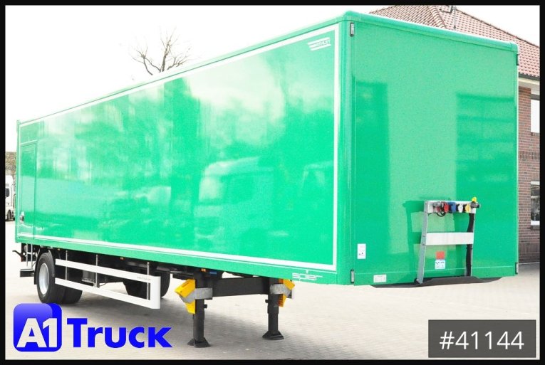 Spier - Koffer - Auflieger - SGL 110, 1 ahcs Koffer, Seitentür, LBW 3 Tonnen