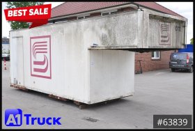Container Lager, kann verladen werden 6,3 + 2 Meter