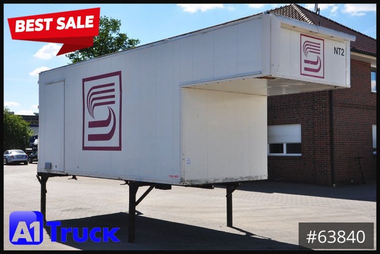 Krone - Koffer glatt - Wechselbrücken - Container Lager, kann verladen werden 6,3 + 2 Meter