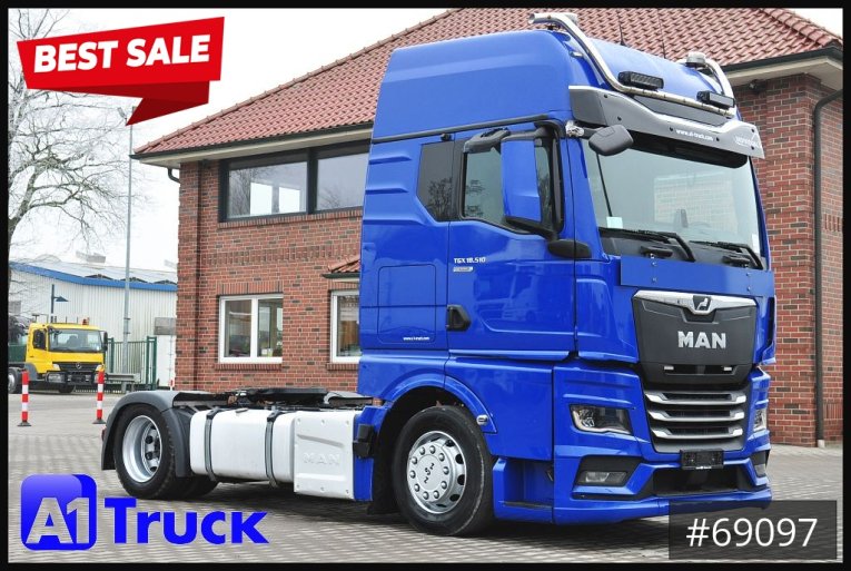 MAN - Volumen - Sattelzugmaschine - Sattelzug - TGX 18.510 LL GX Individual, Retarder, neues Model