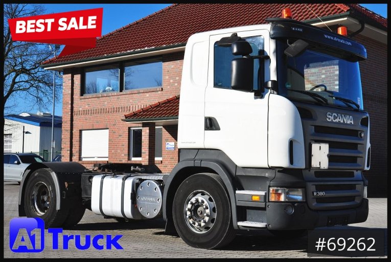 Scania - Standard Sattelzugmaschine - Sattelzug - R 380 LA 4X2, Euro5, Kipphydraulik, Klima, 