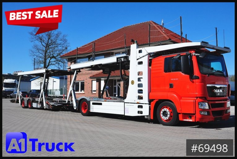 MAN - Autotransporter - LKW > 7.5 - 18.400 TGX, Autotransporter Kässbohrer, 