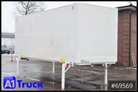 Wechselbrücke BDF 7,45 Koffer,  Textil 2750mm innen, 