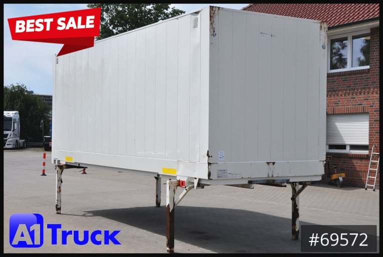 Krone - Koffer glatt - Wechselbrücken - Wechselbrücke BDF 7,45 Koffer,  Textil 2750mm innen, 20 x vorhanden