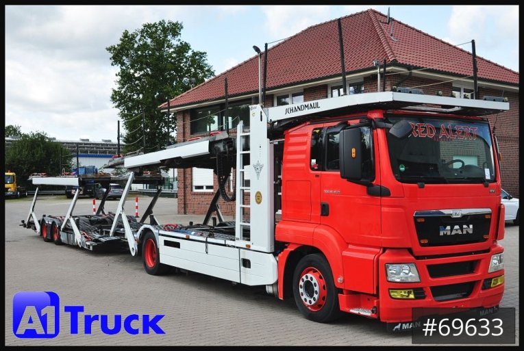 MAN - Autotransporter - LKW > 7.5 - 18.400 TGX, Autotransporter Kässbohrer, 