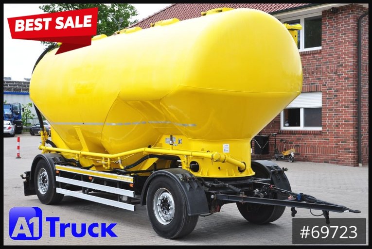 Feldbinder - Silo - Anhänger - Heitling, Futtermittel, 31m³, 4 Kammern, TÜV 01/2027