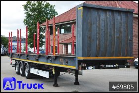 SDS01, Langholz, Containeraufbau, Liftachse,  