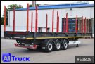 Fliegl - Holztransport - Auflieger - SDS01, Langholz, Containeraufbau, Liftachse,  