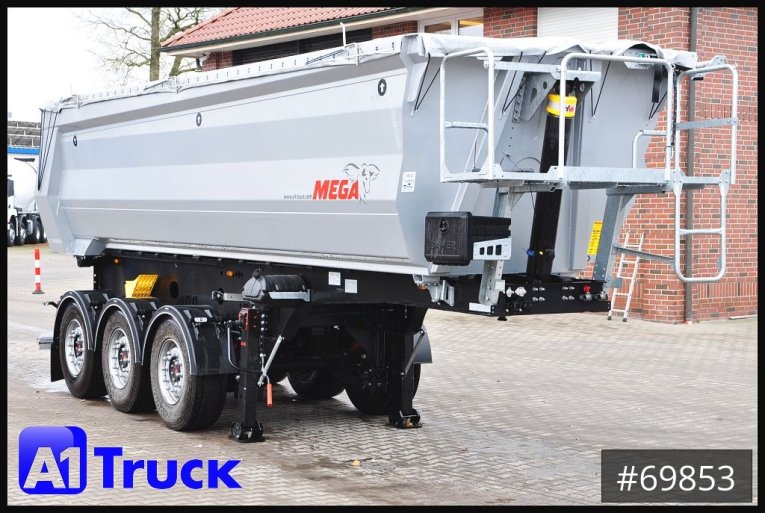 Benalu - Kipper - Auflieger - Mega  25m³ Lift Stahl  SAF 4X4 Allrad 1350mm 