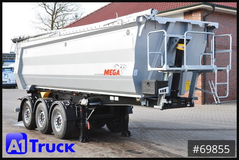 Benalu - Kipper - Auflieger - Mega  28m³ Lift Stahl  SAF Hardox