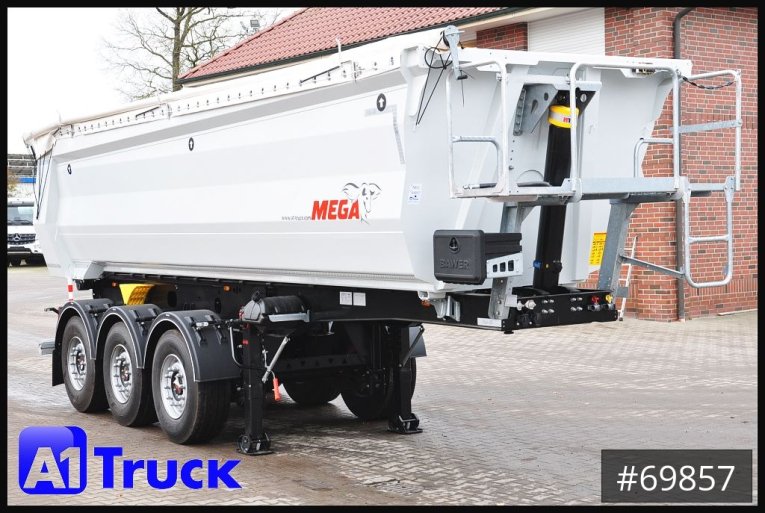Benalu - Kipper - Auflieger - Mega  25m³ Lift Stahl  SAF 4X4 Allrad 1350mm 