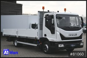 Eurocargo 80E21 Pritsche,  2x AHK, Klima, Luftfederung