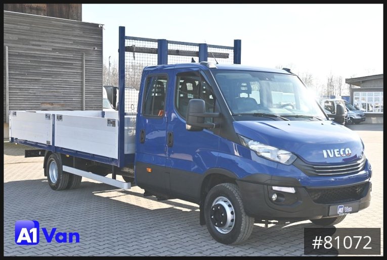 Iveco - Pritsche - LKW < 7.5 - Daily 70C21 A8V/P Pritsche, Klima, AHK, Luftfederung