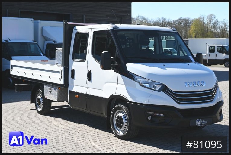 Iveco - Pritsche - LKW < 7.5 - Daily 35S16 Pritsche Doka, Klima, AHK, 3,0 Liter