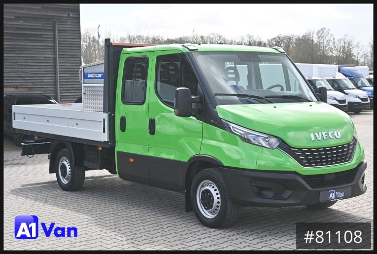 Iveco - Pritsche - LKW < 7.5 - Daily 35S16 Doka Pritsche, AHK, Hi-Matic, 7-Sitzer