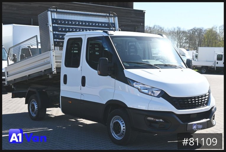 Iveco - Kipper - LKW < 7.5 - Daily 35S12 Kipper Doka, Klima, AHK, 7-Sitzer