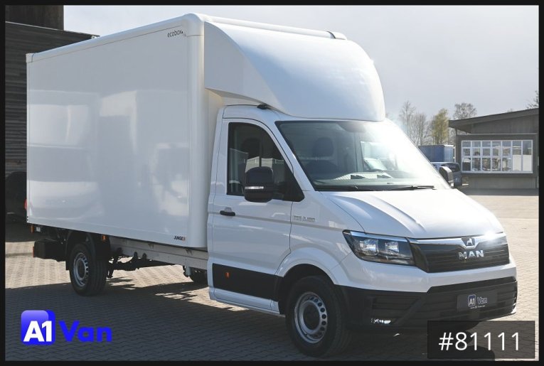 MAN - Koffer - LKW < 7.5 - TGE 3.180 Koffer, LBW, Klima, RFK, Navi 