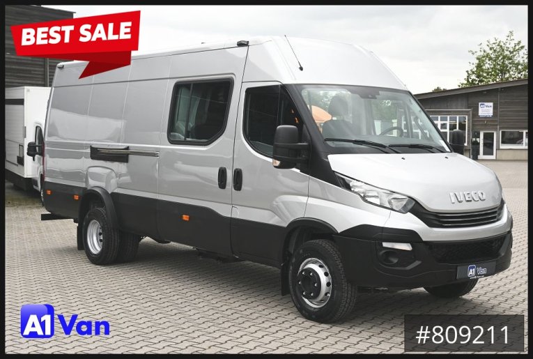 Iveco - Kastenwagen hoch + lang - LKW < 7.5 - Daily 70C18 A8V Kasten, Mixto, AHK, Klima 