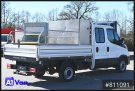 Iveco - Dreiseitenkipper - LKW < 7.5 - Daily 35S12 Kipper Doka, Klima, AHK, 7-Sitzer
