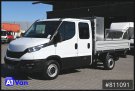 Iveco - Dreiseitenkipper - LKW < 7.5 - Daily 35S12 Kipper Doka, Klima, AHK, 7-Sitzer