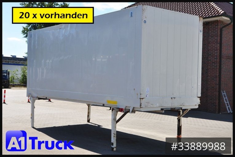 Krone - Koffer glatt - Wechselbrücken - WB BDF 7,45 Koffer,  2750mm innen, 20 x vorhanden
