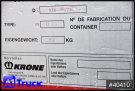 Krone - Koffer glatt - Wechselbrücken - BDF 7,82 Wechselbrücke, 2680mm Innenhöhe.