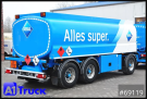 Lindner & Fischer - Tankaufbau - Anhänger - Oben-Untenbef. 22.400 Ltr. 3 KA