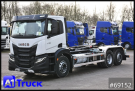 Iveco - Abrollkipper - LKW > 7.5 -  X-Way AD 420 Hiab 21S59 Lenk- Liftachse, 