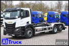Iveco - Abrollkipper - LKW > 7.5 -  X-Way AD280X46, HIAB Multilift, Lenk- Liftachse, 