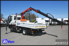 Iveco - Kipper 3 Seiten - LKW > 7.5 - Eurocargo 80E22 Kipper Kran, Palfinger, Klima, Luftfederung 