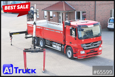 Actros 2546 MP 3, HIAB Kran, Lift-Lenkachse, 