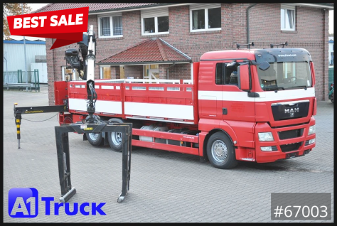 TGX 26.400 XL Hiab 166K, Lift-Lenkachse