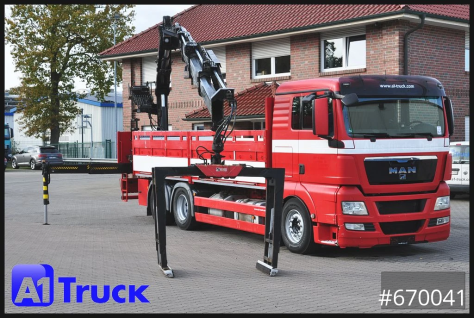 TGX 26.400, Hiab XS 211, Lenk-Liftachse, 