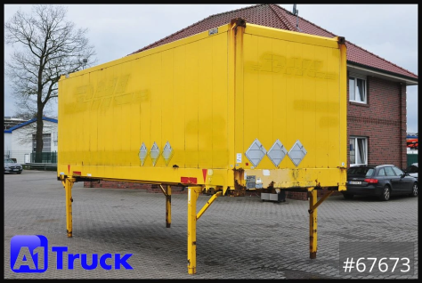 WB 7,45  Koffer, BDF Wechselbrücke 2550mm