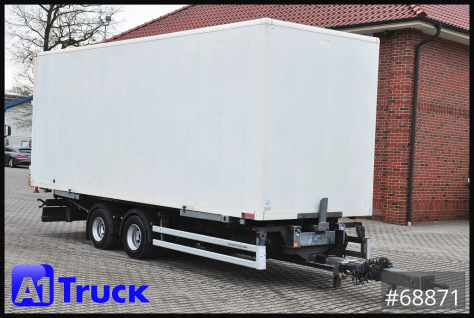 2 achs Koffer Wechselaufbau, Moebel, Lichtband