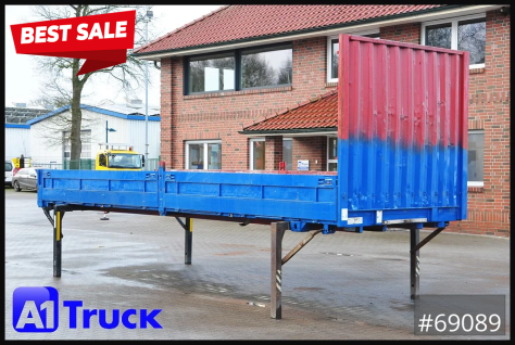 7.45 BDF Wechselbrücke Bordwand, Plattform, Pritsche