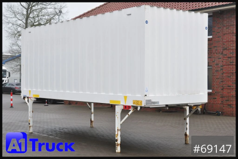 BDF 7,45 Koffer 2670mm innen, Portaltür 4 x vorhanden