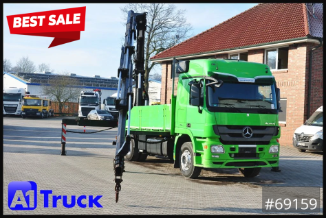Actros 1844 MP3, Kran MKG 291 HP 5+3 Funk, 